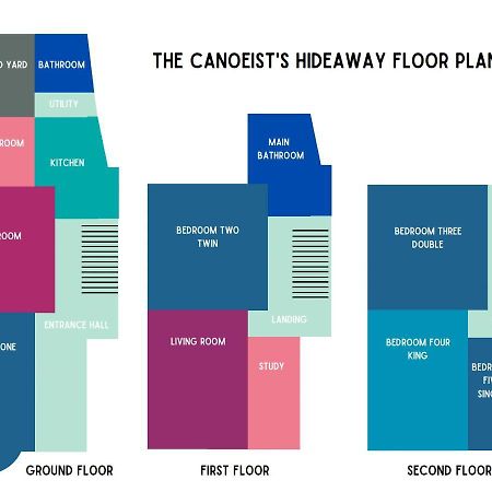 The Canoeists Hideaway Сийтън Карю Екстериор снимка