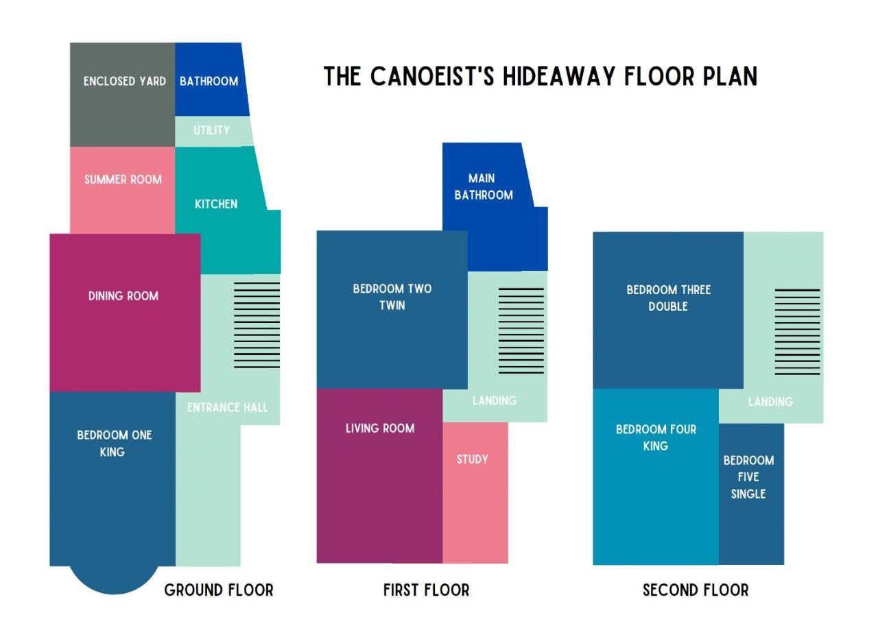 The Canoeists Hideaway Сийтън Карю Екстериор снимка